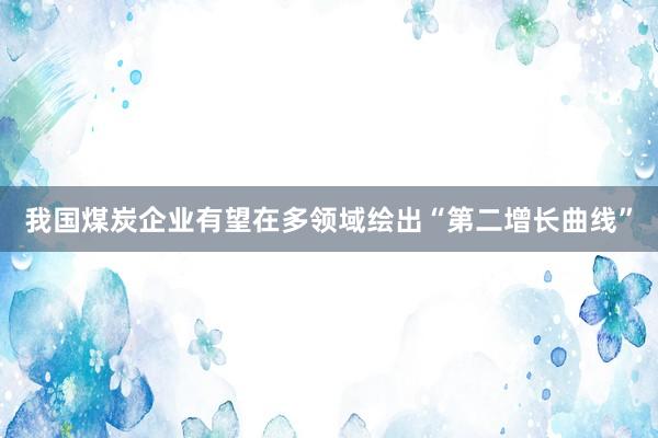 我国煤炭企业有望在多领域绘出“第二增长曲线”